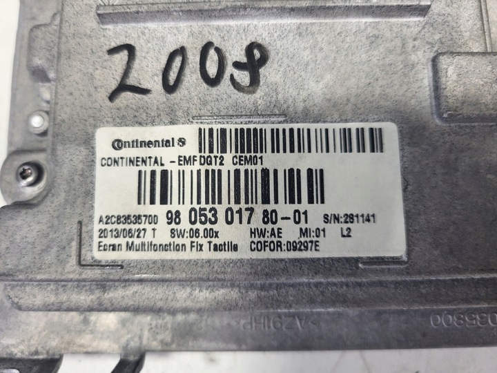 фото №9, Радіо навігація дисплей peugeot 208 i 9805301780