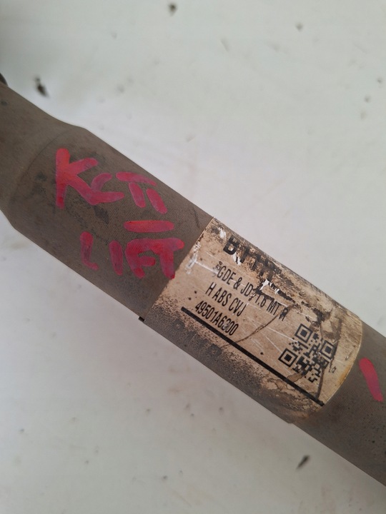 фото №5, Hyundai i30 ii kia ceed ii 12- 1.6 gdi піввісь права механічна коробка передач довга 49501a6300