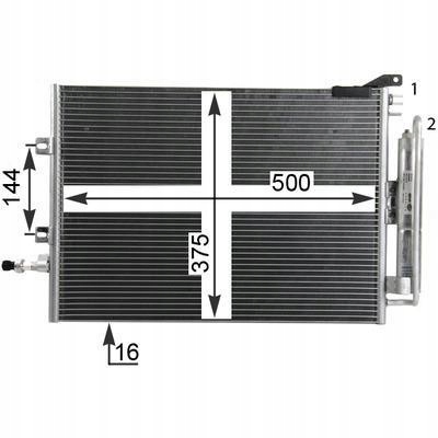 фото №15, Mahle ac 720 000s конденсатор, кондиціонер