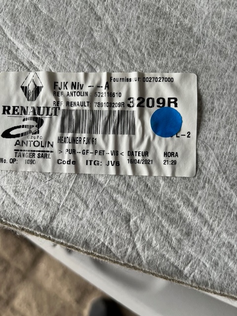 фото №3, Стеля do renault експрес 21-24r