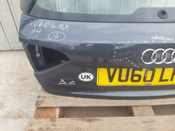 фото №7, Кришка скло зад багажника audi a4 b8 універсал роки 2008-2011