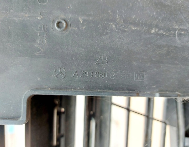 фото №13, Mercedes eqc n293 w293 23r. бампер перед комплектный цвет 192 a2938859500