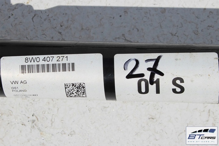 фото №12, Audi a4 a5 8w піввісь передня перед 8w0407271 8w0 407 271 b9 f5 8w0407271d