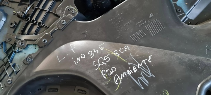 фото №8, Sq5 q5 80a боковина обивка дверь левая перед 80a867103c uk алькантара