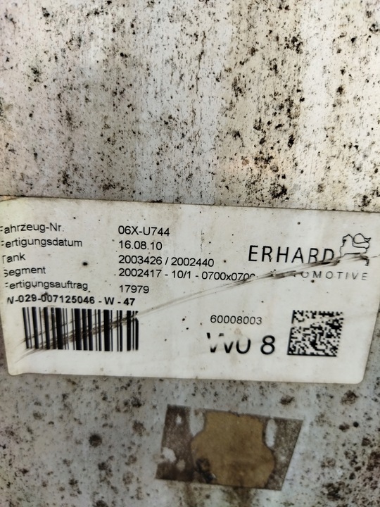 фото №5, Бак пального man tga tgs tgx