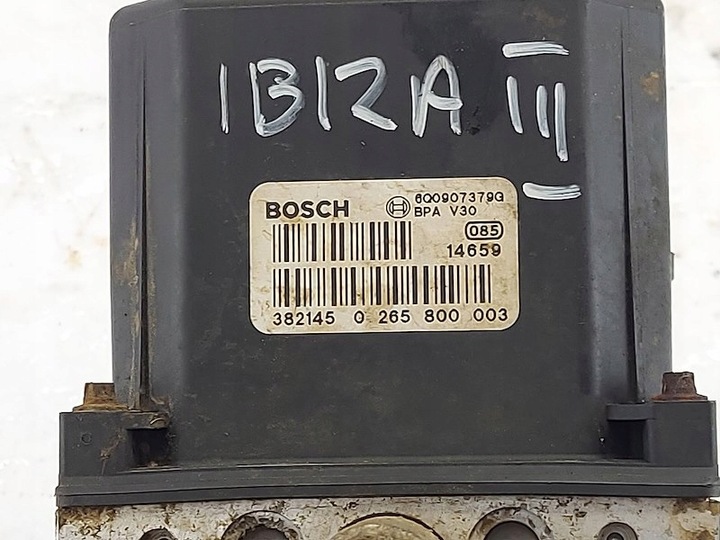 фото №7, Насос модуль блок abs seat ibiza iii 6q0614117e 0265800003 0265222006 bosch