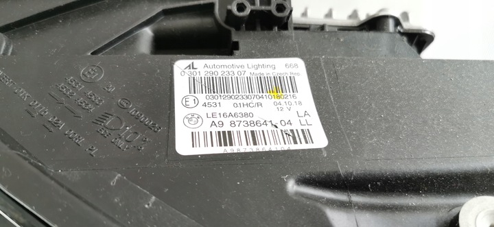 фото №8, Bmw f45 f46 рестайлинг полный led левый правый комплектные