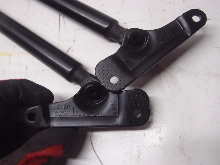 фото №7, Амортизатор кришки лівий праві vw touran ii 5ta827550e