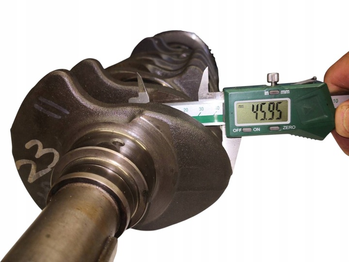 фото №10, Wał коленчатый opel astra h 3 iii 1.7 cdti z17dth номинал очень хороший состояние