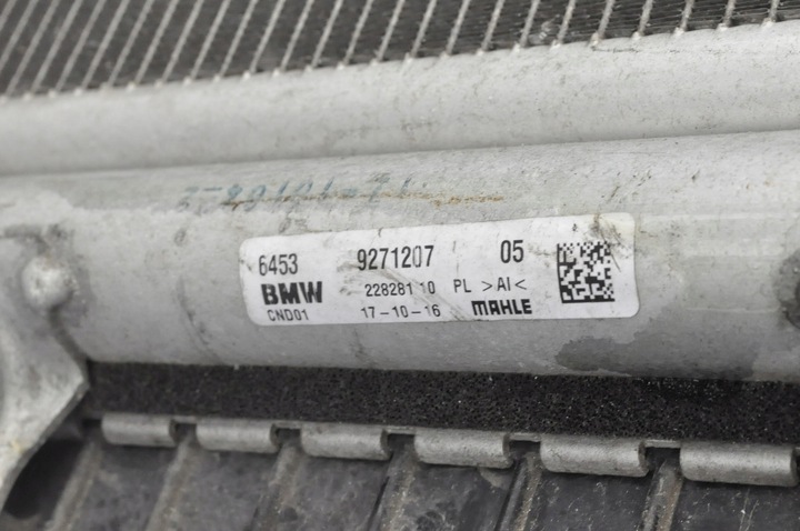 фото №9, Bmw f48 2.0 d радиатор wodu кондиционера комплект 7617609