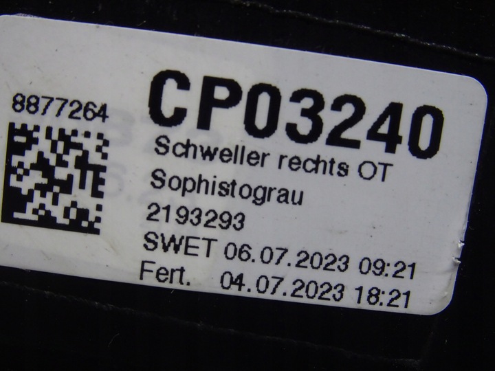 фото №14, Планка пороговая правая bmw 7 g70 51779464150 llu