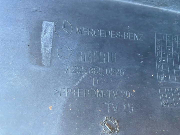 фото №6, Mercedes w205 c-klasa elegance pdc бампер перед переднє a2058850525