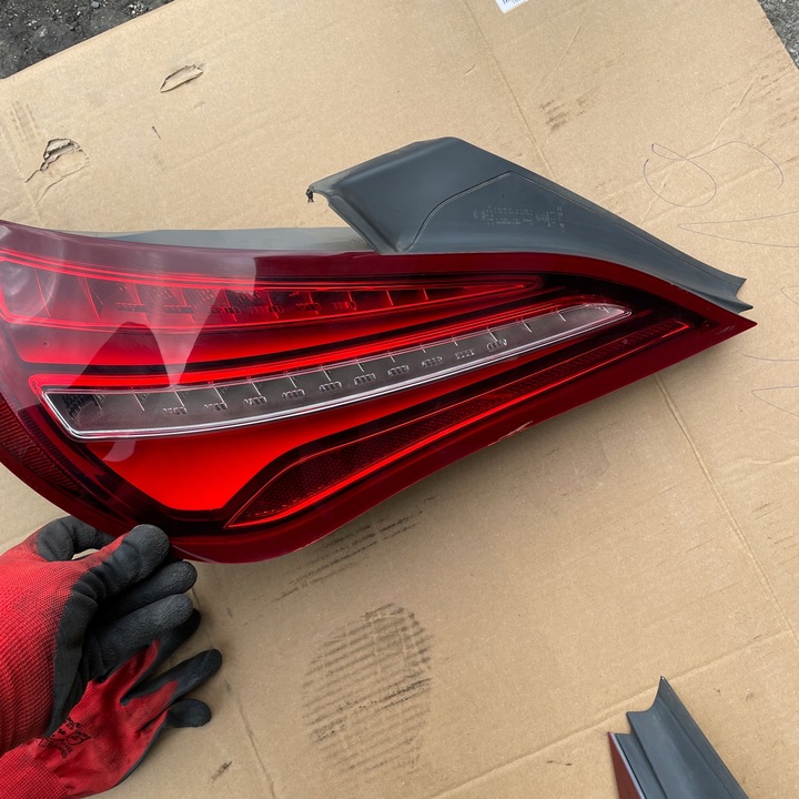 фото №8, Mercedes cla w117 лампа задняя левая левый зад led рестайлинг 17r po рестайлинг