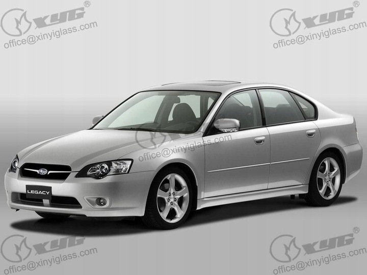 фото №3, Скло лобове subaru legacy iv 2003-2009 з підігрівом