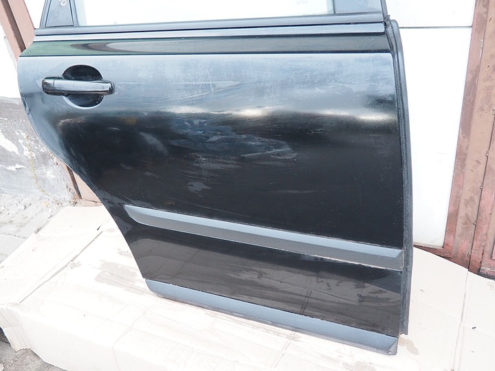 фото №9, Volvo v50 стекло боковая дверь правый зад задняя правая оригинал