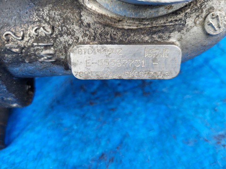 фото №7, Запчастини | astra j mokka a турбіна турбонагнітач 1.7 d a17dts 55567731