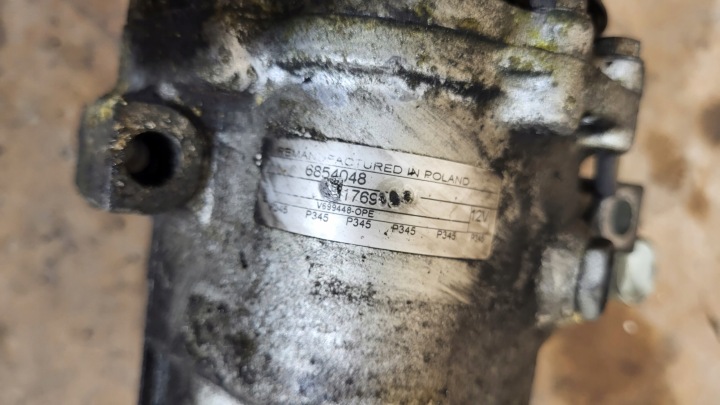 фото №5, Компрессор кондиционера 1,7 cdti z17dth opel meriva a 02- 6854048