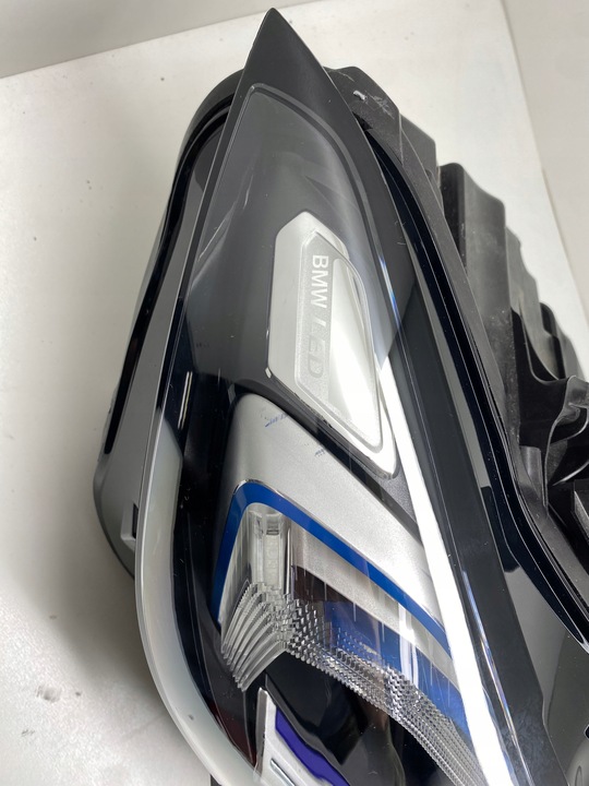 фото №14, Bmw 3 g20 g21 lci рестайлинг лампа правая левая перед полный led синяя комплект