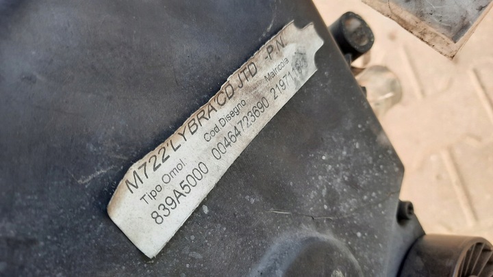 фото №12, Двигун форсунки насос m722 2.4 jtd lancia lybra