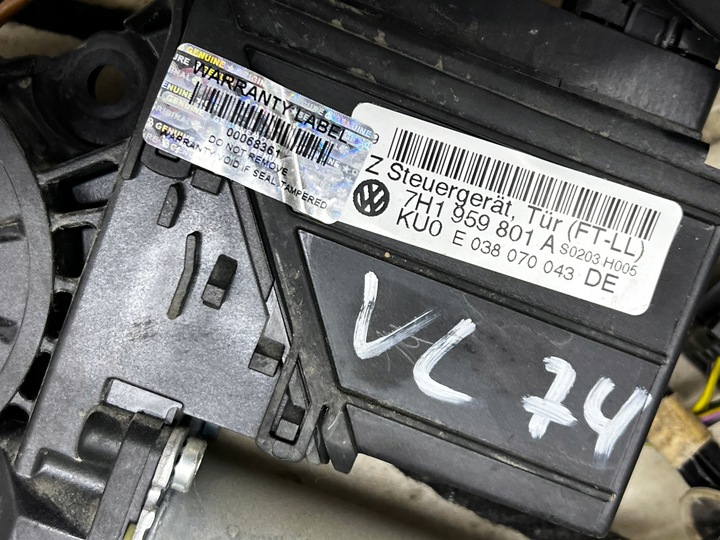 фото №11, Vw t5 набор электрических стекло з боковыми установка комплект