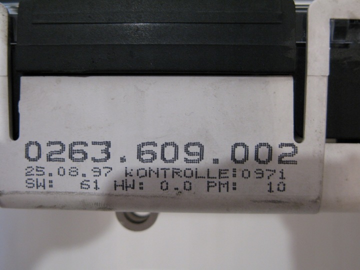 фото №7, Спидометр vw t4 transporter бензин 7d0919850k , 0263.609.002