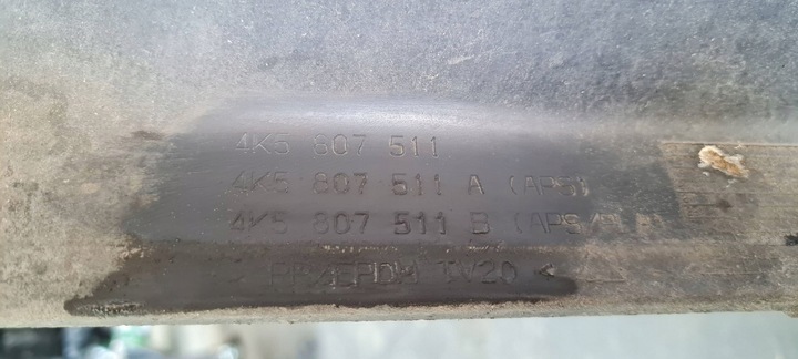 фото №14, A6 c8 4k бампер обшивка бампера зад pod 6x pdc sedan lx5b 4k5807067b