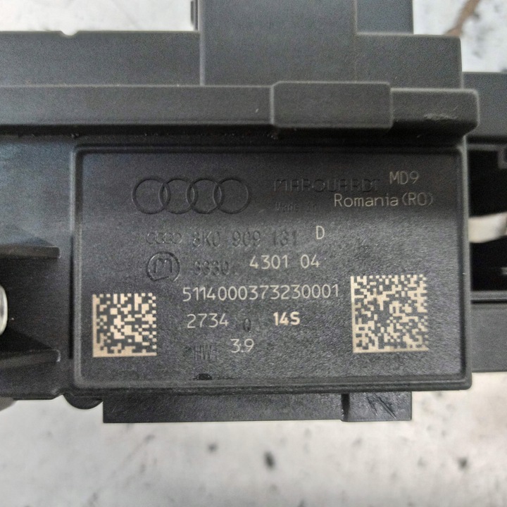 фото №9, Audi a4 b8 рестайлинг замок зажигания считыватель ключа выключатель зажигания 8k0909131d