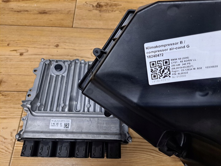 фото №6, Блок управления двигателя dme ecu g06 g05 g42 g20 g30 g26 g01 g02 g07 b58c b58 m440