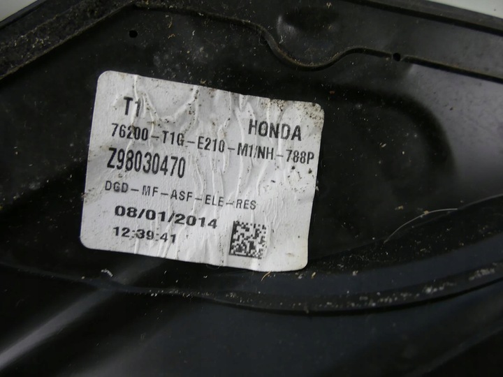 фото №10, Honda cr-v iv crv зеркало 7 pin правые nh788p uk