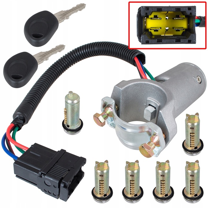 фото №3, Замки вкладыши замок зажигания do iveco daily 06- 2006-