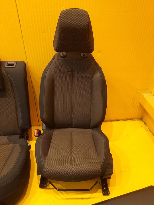 фото №12, Citroen ds7 crossback сидіння диван обшивки тунель комплект 19r.