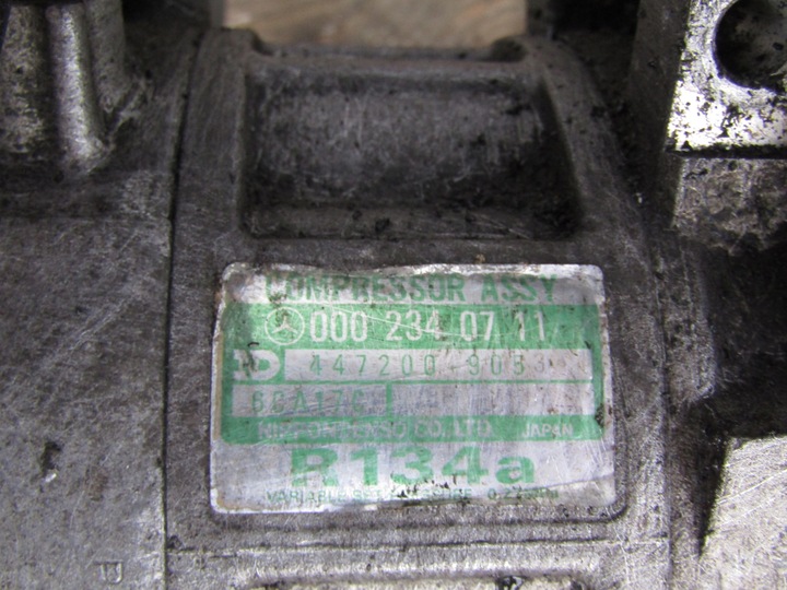 фото №8, 5 mercedes w124 w202 w210 компресор кондиціонера 1.8 2.0 2.2 двигун m111