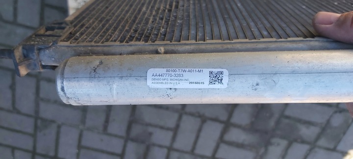 фото №5, Радіаторів кондиціонера honda hr-v ii aa447770-3283 80100-t7w-a011-m1
