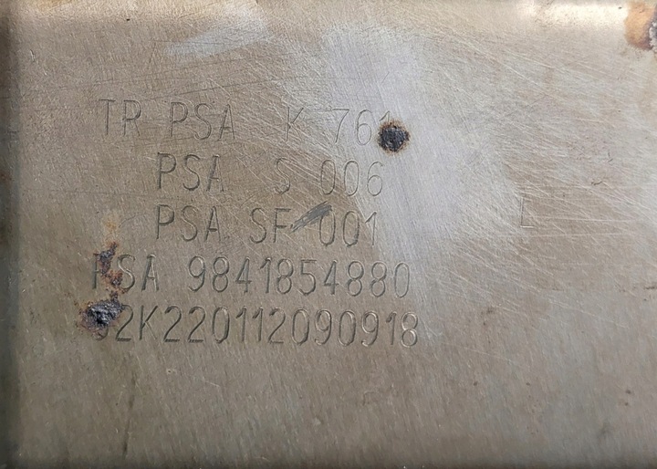 фото №5, Катализатор dpf citroen peugeot 1.5 bluehdi 9841854880 2k220112090918