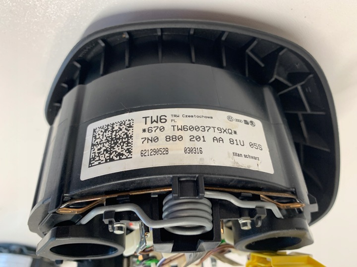 фото №5, Vw sharan ii подушка водителя w рули 7n0880201a