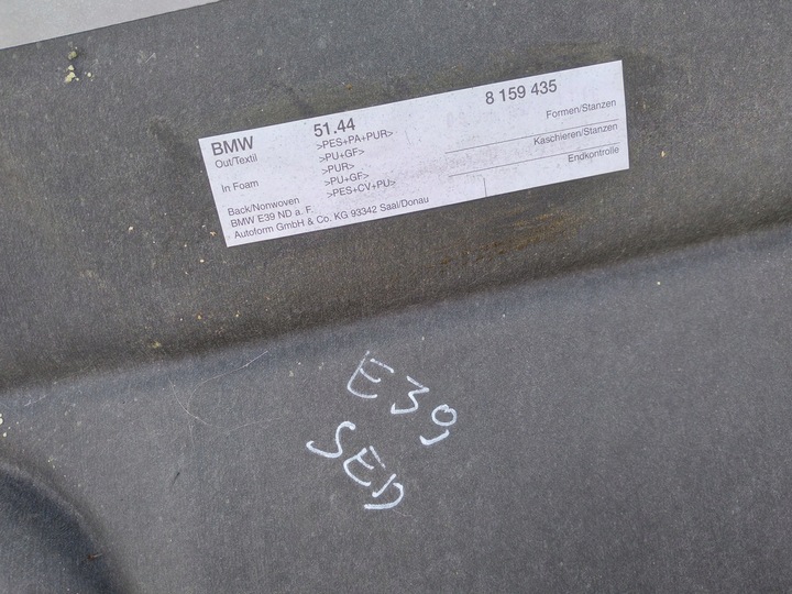 фото №6, Bmw e39 потолок sedan дорестайлинг 8 159 435
