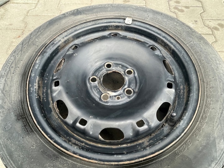 фото №11, Vw skoda диск сталевий 14 et 37 6q7601027b