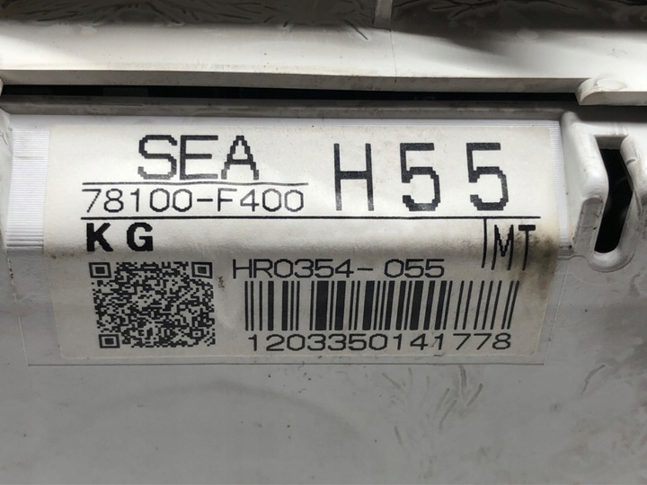 фото №5, Спидометр honda accord vii 78100-f400 2.0 155km 03-12 приборы