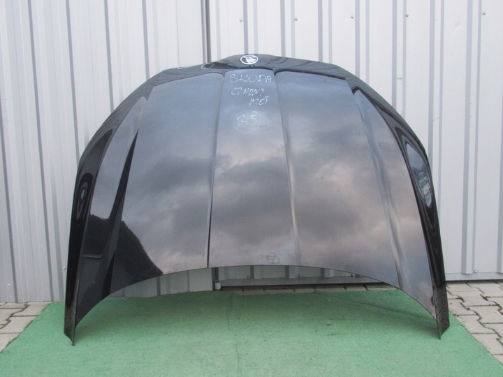 фото №2, Skoda octavia 4 iv 20- 5e3 капот чёрный met. 5e3823155 5e3823031a