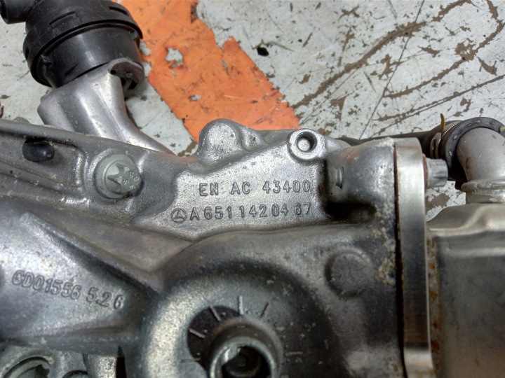 фото №7, Mercedes w117 cla радіатор вихлопних газів egr 2.2 cdi