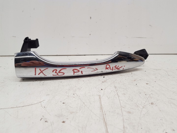 фото №1, Hyundai ix35 ручка ручка дверь правые зад хром 2009-