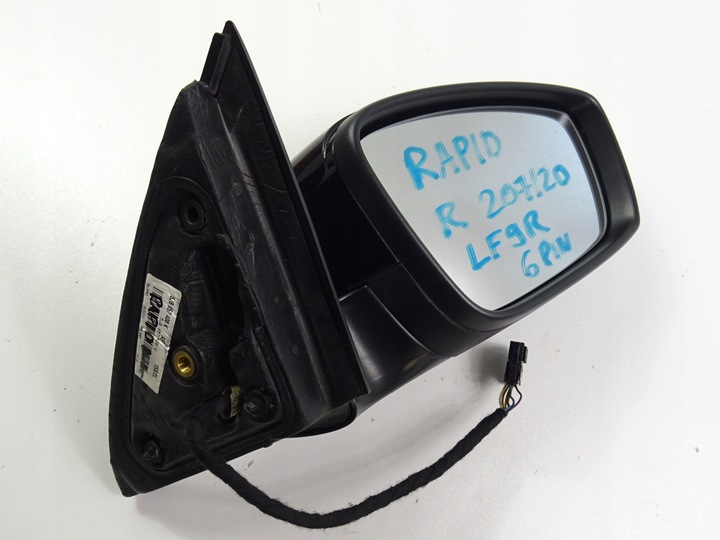 фото №11, Rapid зеркало правые 6 pin 5jb857407k код lf9r