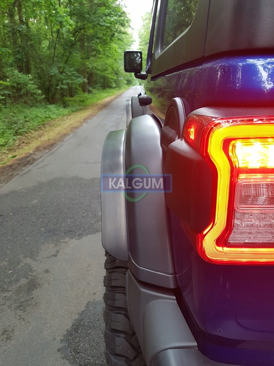 фото №11, Розширювачі колісна арка +65mm jeep wrangler jl 2018 eu