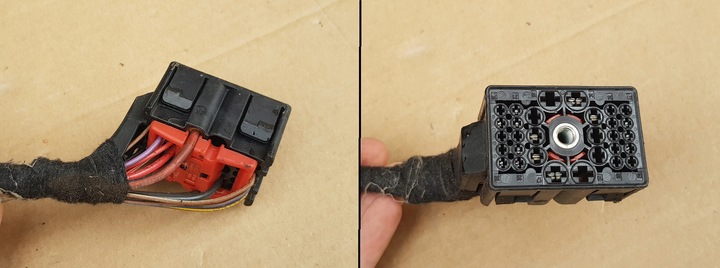 фото №10, Клеммы / жгут двигателя коробки easytronic / opel vectra c 1.8 140km z18xer