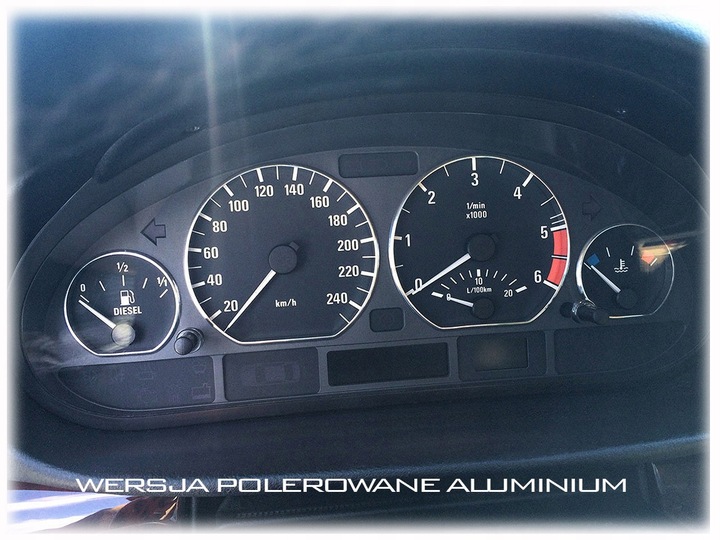 фото №9, Алюмінієві рамки na прилади bmw e38 e39 x5 bmw e46