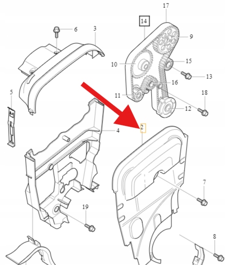 фото №1, Захист кришка розподільний вал b5 volvo c70 s70 v70 1997- s80 xc70 оригінальний номер 9180744