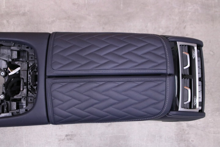 фото №11, Bmw g11 g12 туннель средний подлокотник с подогревом nachtblau