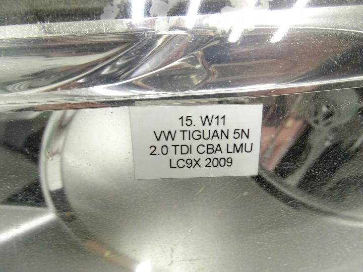 фото №9, Фара левые перед передняя vw tiguan i 5n 07-11r 5n2941031k uk