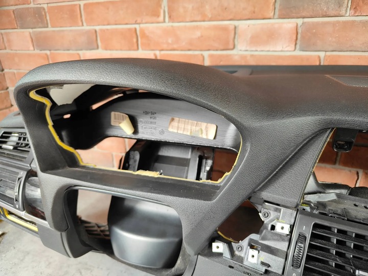 фото №5, Bmw x5 e70 панель раздаточная консоль капот чёрная + подушка безопасности пассажира