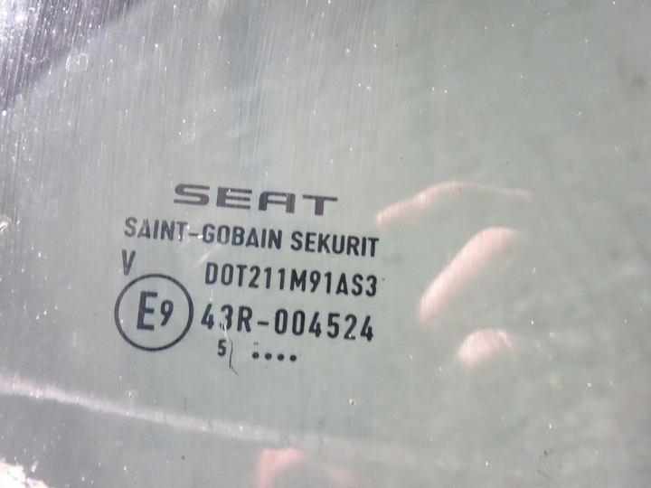 фото №2, Стекло дверь зад задняя заднее правая seat altea 05 r